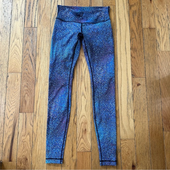 Lululemon Wunder Under Pant III in Strive Multi Black Size 6 - Picture 4 of 8